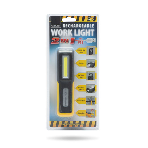 18626 • Akkumulátoros szerelőlámpa COB LED-es - kicsi