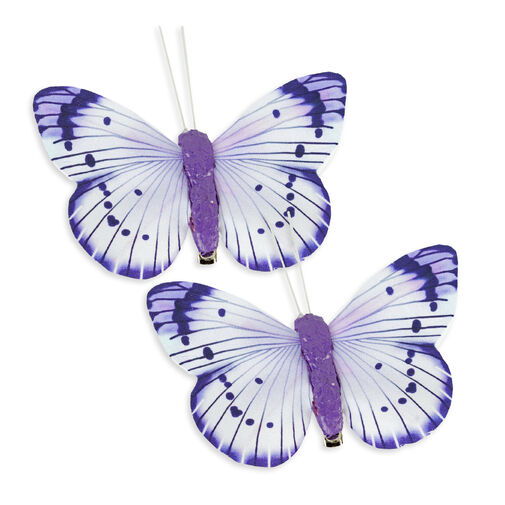 11692 • Kerti dekoráció - pillangó - 10 cm - csipeszes - 2 db / csomag