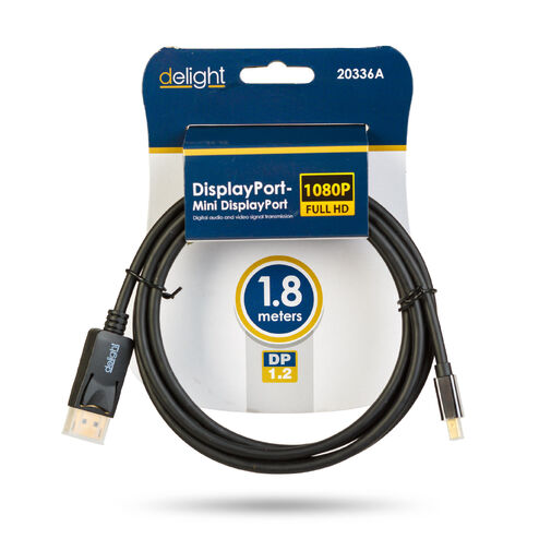 20336A • DisplayPort - Mini Displayport kábel - 1.2 - 1080P - 1,8 m