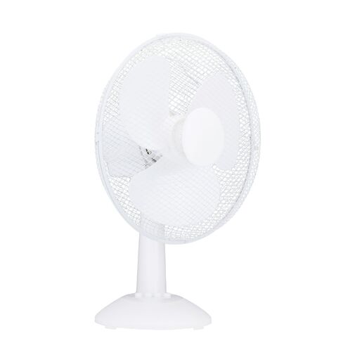 51105 • Asztali ventilátor - 30 cm - 35W - 3 sebesség - oszcilláló - fehér - 220-240V AC