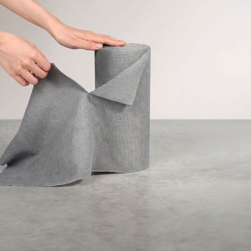 55677 • Mikroszálas törlőkendő tekercs – 25 x 25 cm – 160 GSM - 20 db / csomag