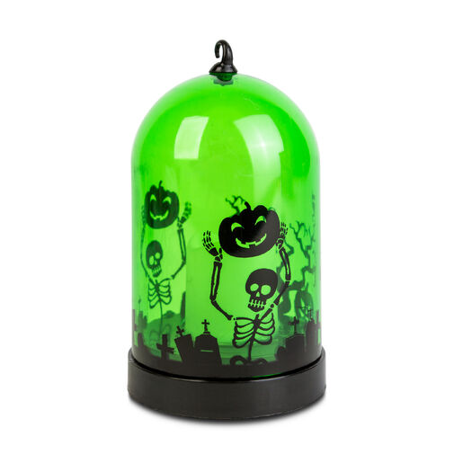 56570B • Halloween-i LED dekor - zöld - 3 x AAA - 8 x 12,5 cm