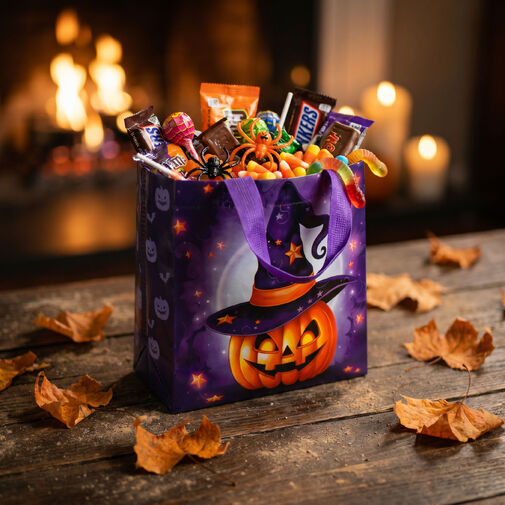 56625 • Halloween-i táska - 22,5 x 23 x 11 cm - 4 féle