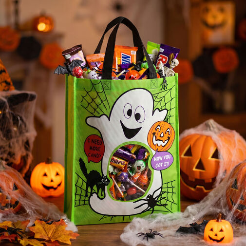 56626 • Halloween-i táska - ablakkal - 40 x 30 x 10 cm - 2 féle