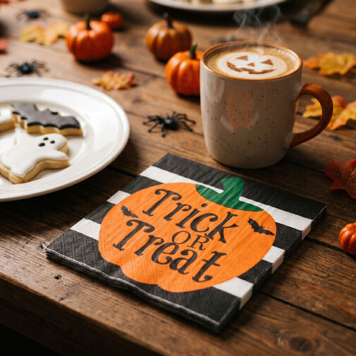 56631A • Halloween-i papírszalvéta - tök - 2 rétegű - 33 x 33 cm - 16 db / csomag