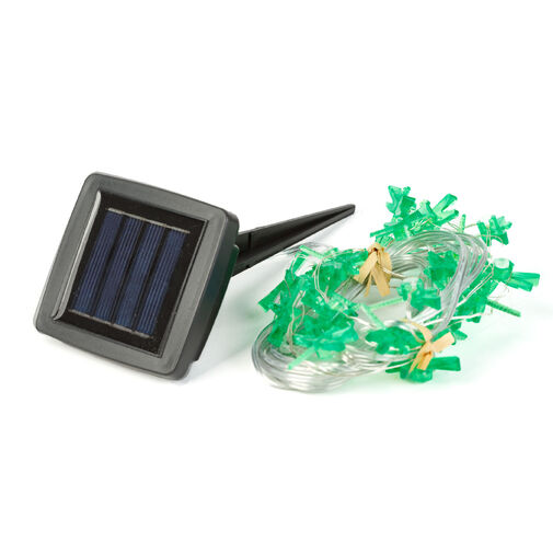 58220E • Szolár LED fényfüzér - szitakötő - 2,4 m - 25 LED - melegfehér