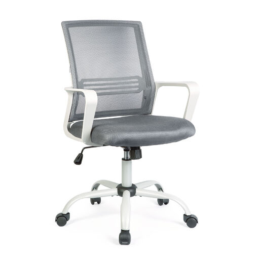 BMD1119B • Irodai forgószék - fix karfával - fekete - 70 x 51 / 52 x 50 cm