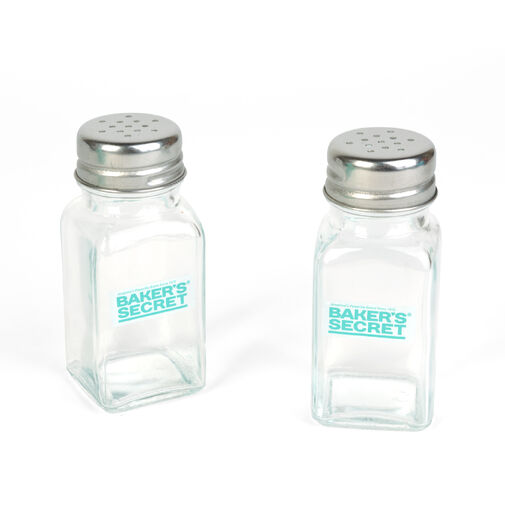 BS40149 • Baker's Secret só- és borsszóró szett - üveg - 9,2 cm - 2 db / szett