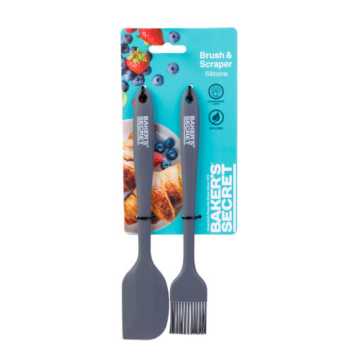 DA00980 • Baker's Secret - 2 darabos szilikon ecset és spatula