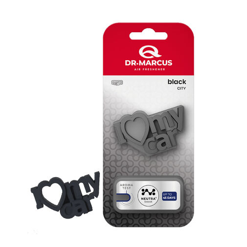 DRM76937 • Dr. Marcus CITY I LOVE MY CAR BLACK Illatosító